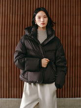 Women's Short Thermal Water-Repellent Puffer Jacket